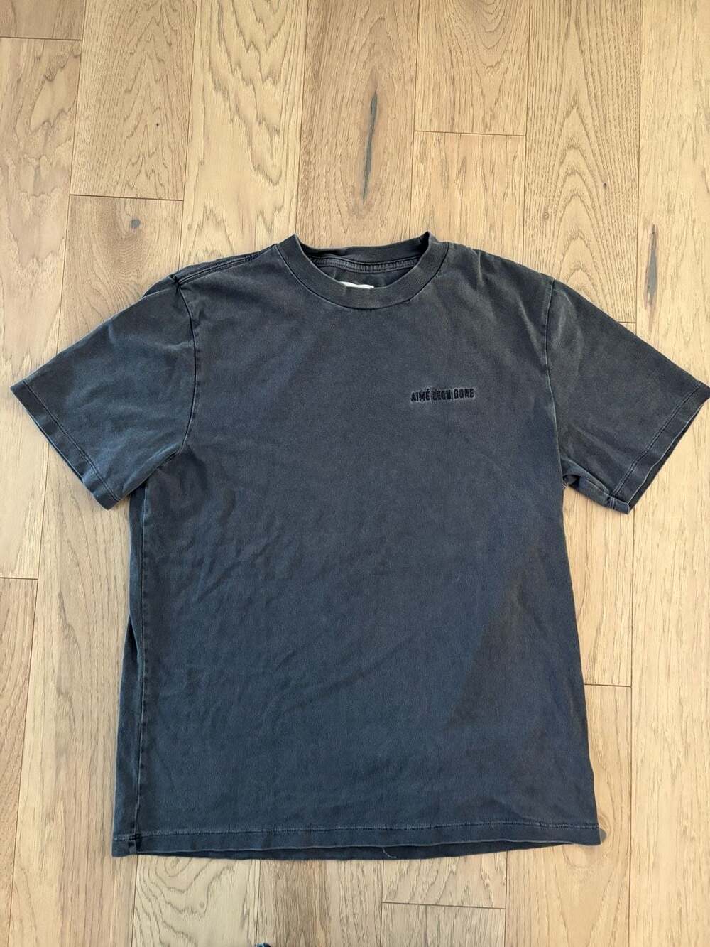 Aime Leon Dore Washed Cotton Embroidered Logo T-Shirt